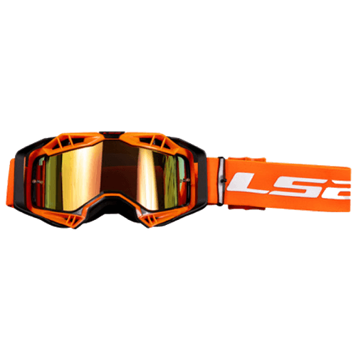 Antiparras Aura Pro Naranja Visor Espejado