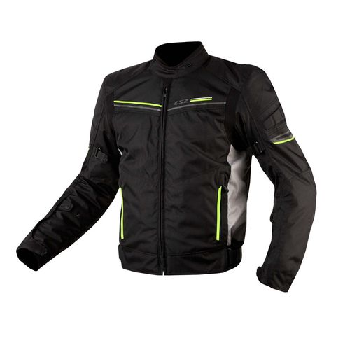 Campera LS2 Shadow Hombre Negra