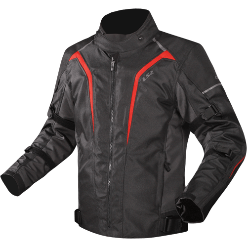 Campera LS2 Sepang Gris / Rojo