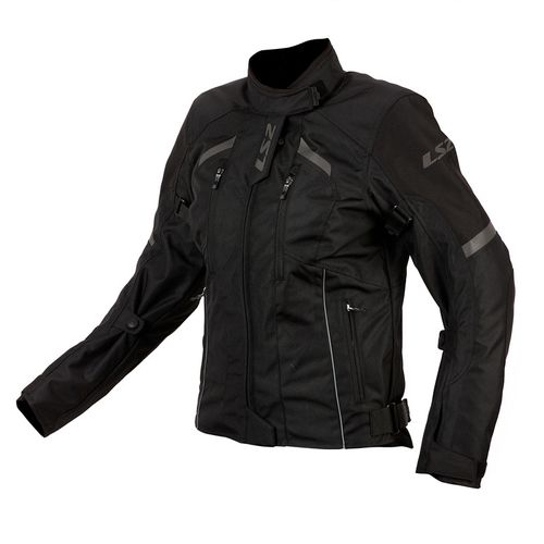 Campera LS2 Serra Evo Mujer Negra