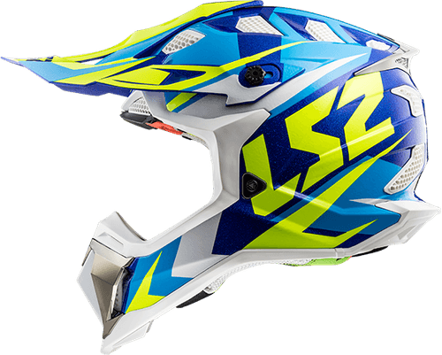 Casco LS2 MX700 Subverter Nimble Azul / Rojo Mate