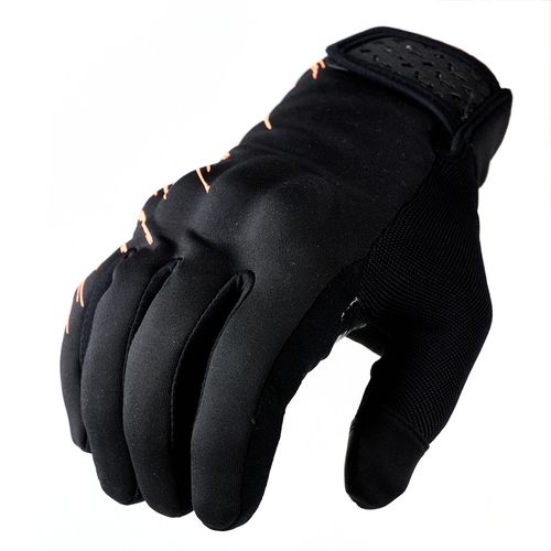 Guante LS2 Jet Hombre Negro / Naranja