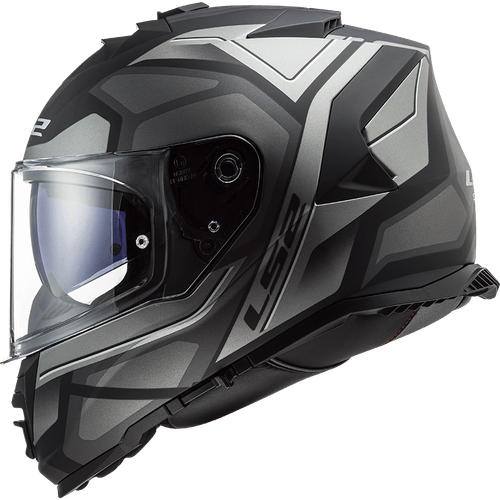 Casco LS2 800 Storm Faster Titanium Mate