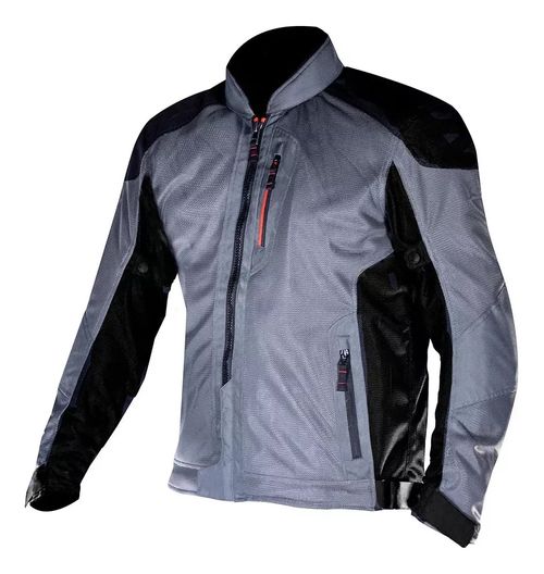 Campera LS2 Alba Hombre Gris / Negra