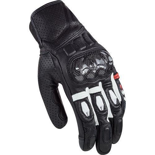 Guante LS2 Spark Hombre Blanco / Negro