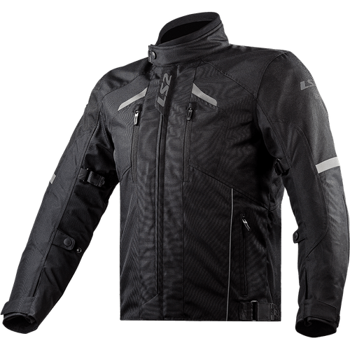 Campera LS2 Serra Evo Hombre Negra