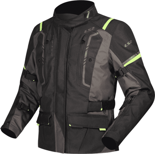 Campera LS2 Narvik Mujer / Gris / Negro