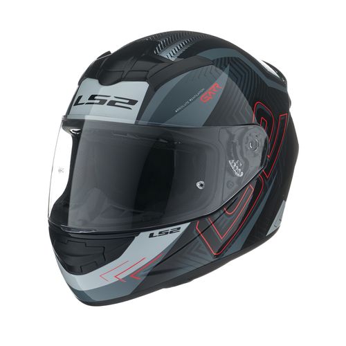Casco LS2 352 Rookie Garr Negro / Rojo