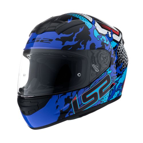 Casco LS2 352 Rookie Antars Negro / Azul