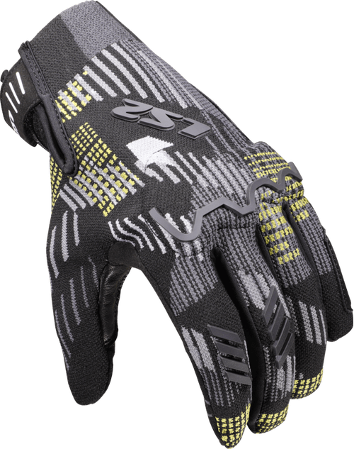 Guante LS2 Alfa Hombre Negro / Amarillo