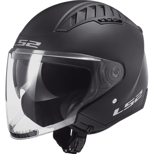 Casco LS2 600 Copter II Solid Negro / Mate