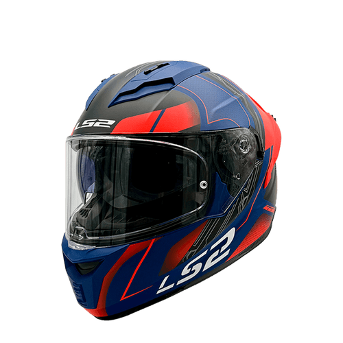 Casco LS2 806 Fusion Nexus Negro / Azul / Mate