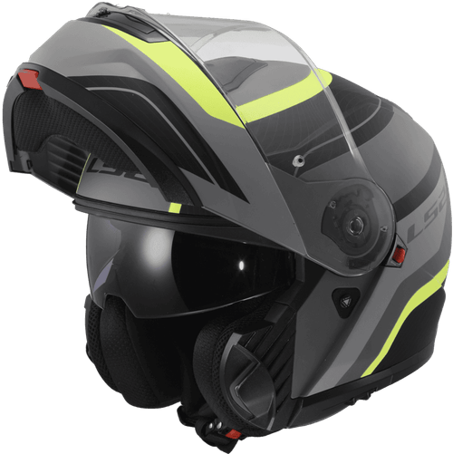 Casco LS2 908 Strobe Monza Gris / Fluor / Mate
