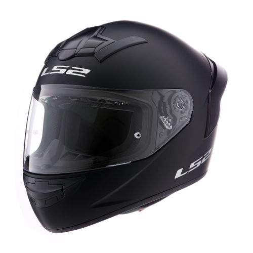 Casco LS2 352 Rookie Solid Negro / Mate