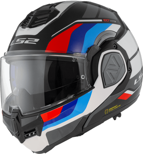 Casco LS2 906 Advant Sport Negro / Rojo / Mate