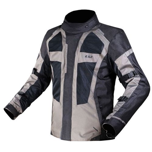 Campera LS2 Scout Mujer Negro / Gris