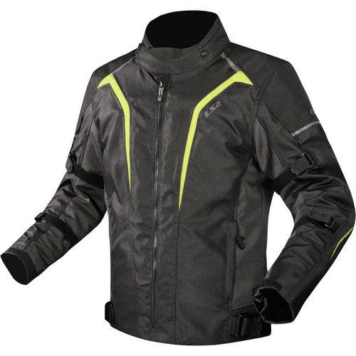 Campera LS2 Sepang Hombre / Negro / Amarillo