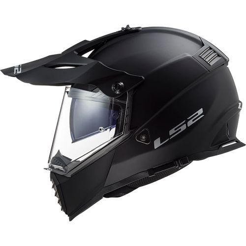 Casco LS2 436 Pioneer Solid Negro / Mate