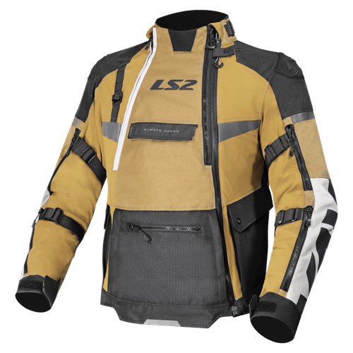 Campera LS2 X Master Sand Hombre Negro / Gris