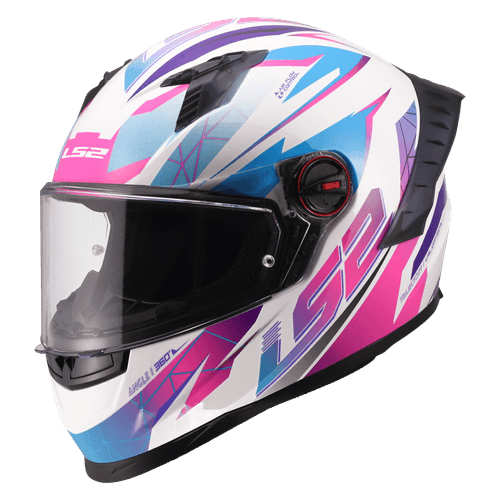 Casco LS2 816 Cosmos Airline Blanco /Rosa / Brillo