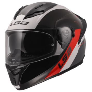 Casco LS2 806 Fusion Phinx Pearl Blanco / Gris / Brillo
